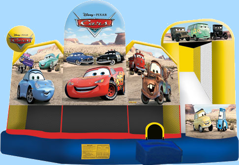 Disney Cars 5 In 1 Inflatable Combo